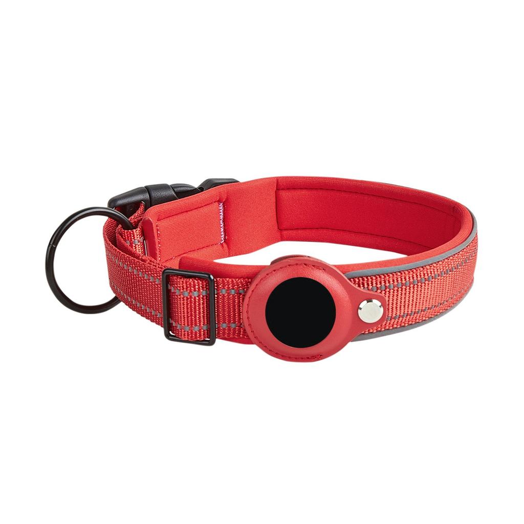 Reflective Dog Positioning Collar GPS Medium And Large Dog Non-strangle Neck Ring Pet Tracking -lost Collar Traction Rope