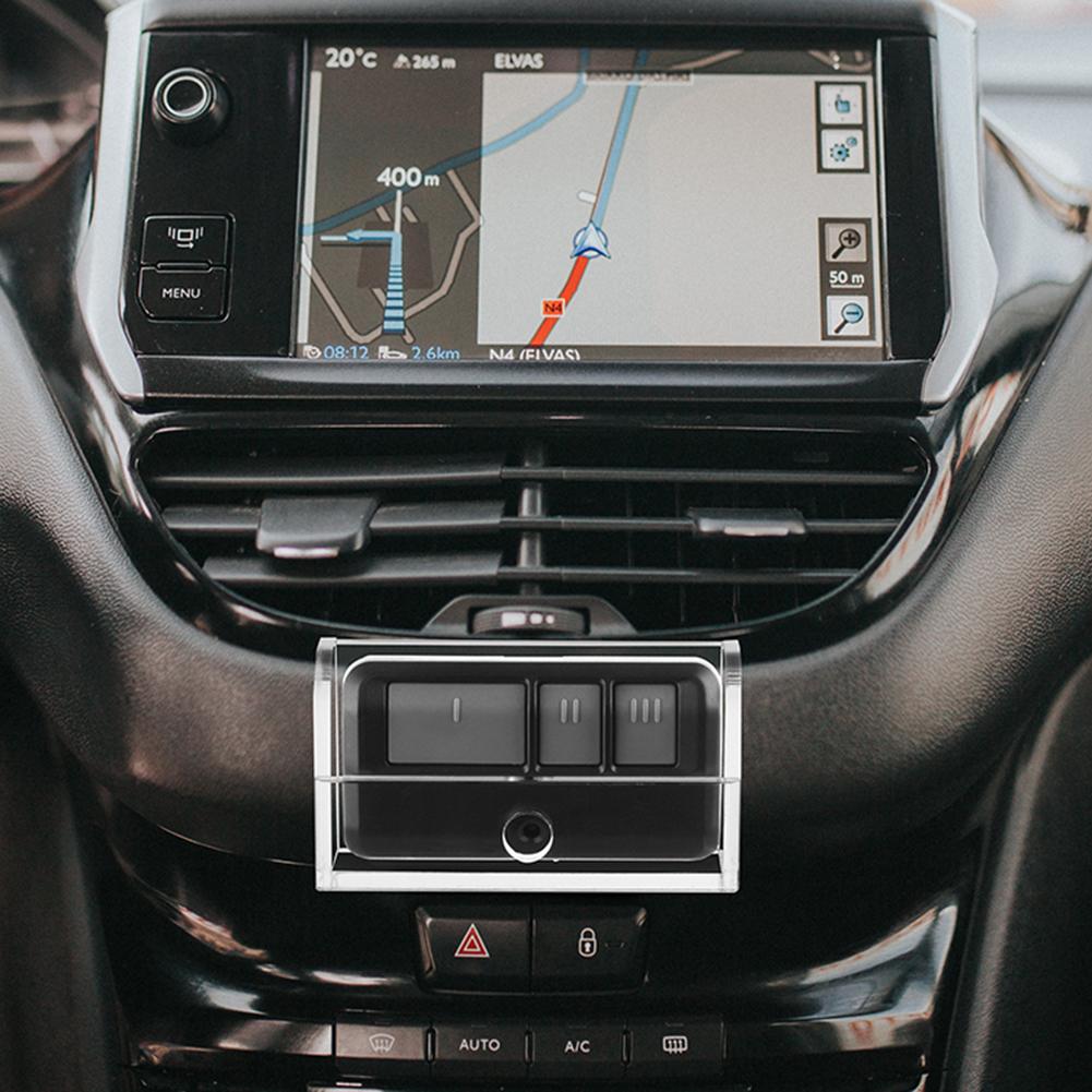 For Liftmaster Remote Control Fixed Bracket Garage Remote Control Rack Acrylic RC Storage Holder for Car Garage Door Supplies