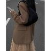 Bag Women's 2025 New Retro Black Dark Cloud Bag Niche Design Underarm Bag Portable Shoulder Bag Crescent Bag Tide