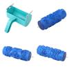 Reusable DIY Wall Decoration Painting Machine + 3 Flower Pattern Roller Brushe