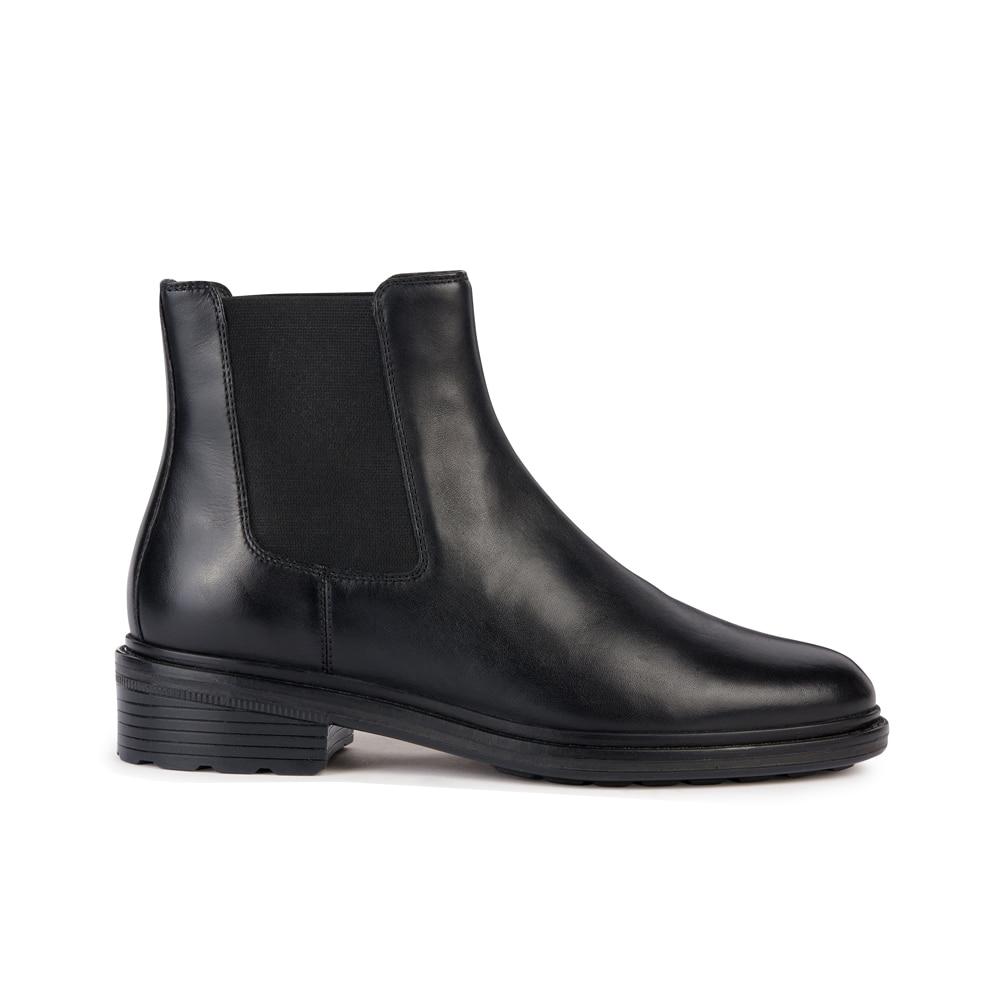 Geox Work Pleasure Women'S Chelsea Boots - Black