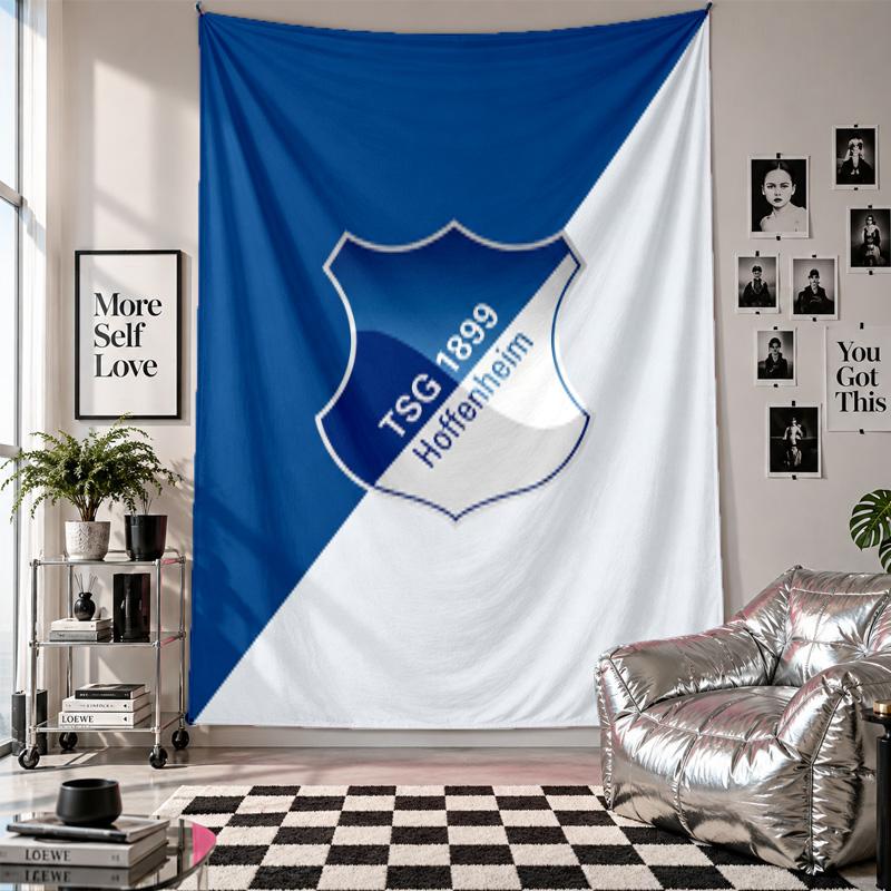 TSG Hoffenheim FC Wall Tapestry Home Decor Wall Hanging Cloth for Bedroom Living Room Background