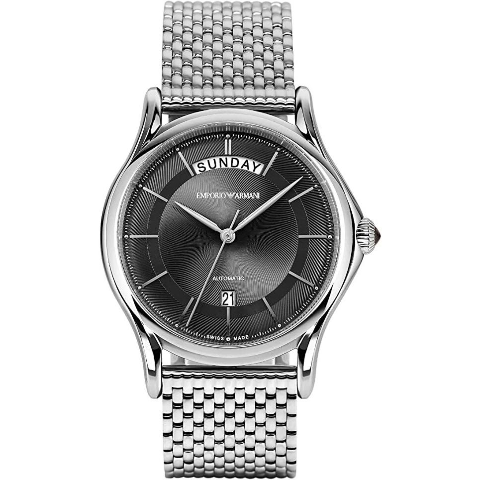 Emporio Armani Vīriešu Automātiskās Pulkstenis Melns