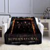 Movie Supernatural - Evil Power Printed Blanket, Fashion Warm Flange Blanket, Picnic Blanket, Bed Blanket, Birthday Gift