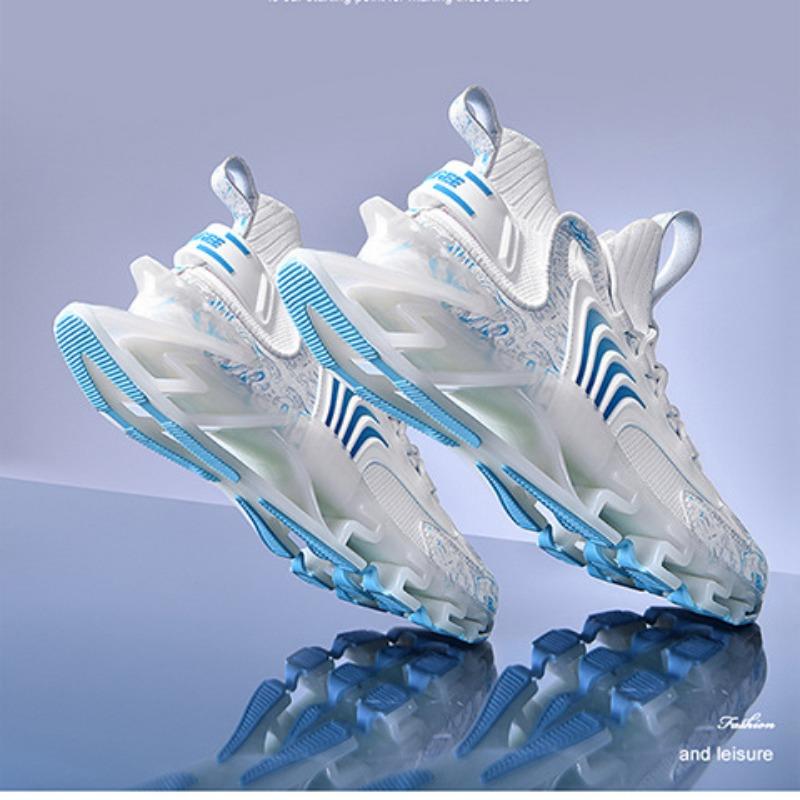 Men's Large Blade Running Shoes, Casual Running, Summer Breathable Sports Shoes