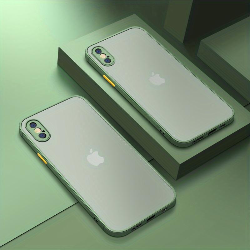 Luxury Matte Shockproof Phone Case For iPhone 11 12 13 14 15 Pro Max Plus Mini XR X XS IPhone 7/8/SE 3/2 (2022/2020 Edition) Full Lens Coverage Cases