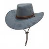 Unisex Western Hat Vintage Fedora with and Wool for Wind
