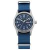 TPW Leuchtende 38mm Herren-Felduhr Leicht ablesbar Stoffarmband 24-Stunden-Anzeige Datum Wochentag Funktion Quarzwerk