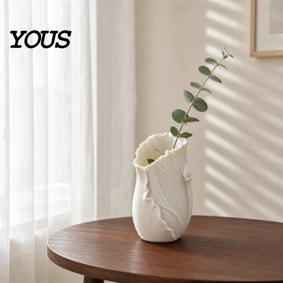 Office Supplies Holder Lotus Leaf Pen Holder, 3D Printed Bionic Desk Organizer, Cute Fresh And Natural Decor Stationery for Home Office, Nature
