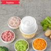 Royalsar Electric Garlic Mincer & Meat Chopper