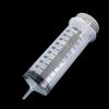 Transparent Large Capacity Syringe Plastic Reusable Measuring Syringe 60/100/200/300/500ML with Scale Pet Feeding Syringe