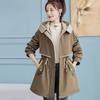 Korean version, women's cotton-padded clothes have removable liners, cotton-padded clothes are thickened to keep warm, and winter coats are trendy.