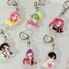 8 Stück Kpop Dämonenjäger Huntrix Saja Boys Schlüsselanhänger Rumi Zoey Jinu Mira Meine Seele verkauft Schlüsselanhänger - Kpop Fan Zubehör Schmuck