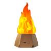 Flame Lamp 3-speed Mode Indoor Atmosphere Lamp Outdoor Camping Decorative Lamp Torch Lamp