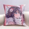 Anime KKaoruko Waguri   Doublesided print Pillow Case Pattern Printed Pillowcase For Living Room Sofa Cushion Cover