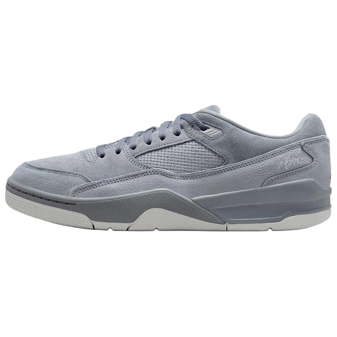 Jordan FLIGHT COURT Vintage Basketball Shoes Men s Gray HF3255-007 44