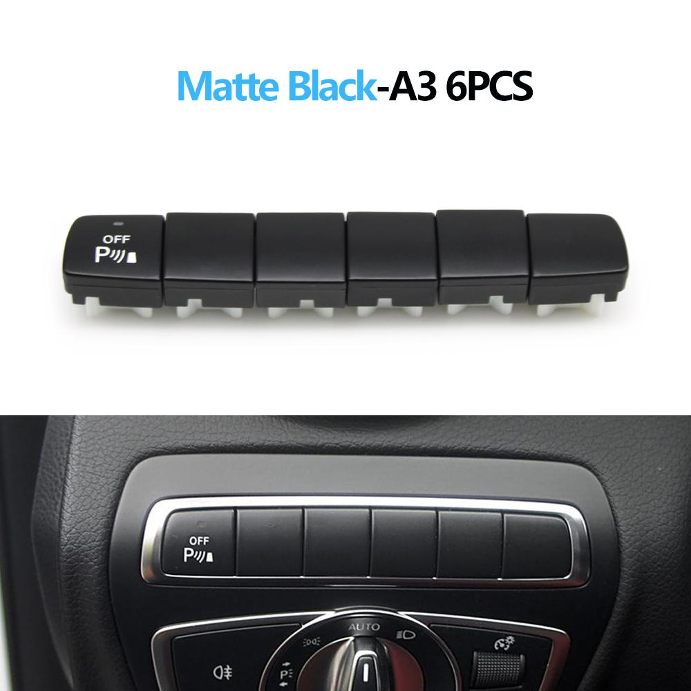 Car Headlight Camera Parking PDC Sensor Switch Block Radar Cruise Lane Assist Switch Button For Benz W205 X253 W447 W213 W238