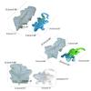 Lizard Shaped Candle Mold Animal Candle Silicone Mold for DIY Candle Soap Plaster Ornament Resin Casting Silicone Molds