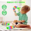 MATSUKUSHI Fidget Slug Toy A Stress Relief 3D Freely Disassembled and Educational Decompression Anxiety Intelligence Cute Rattle Suitable for Children