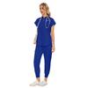 Medical Clothing for Women Nurse Uniforms Scrubs Set Hospital Work Wear Wholesale Medical Blue Overalls Unisex Solid Uniform