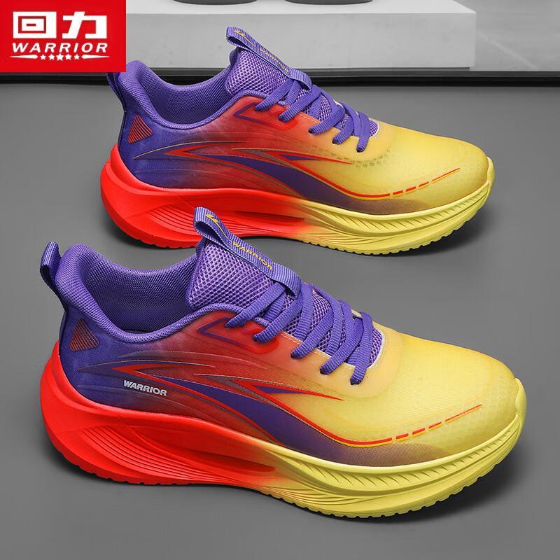 Warrior Men's Breathable Mesh Lace-Up Casual Sports Shoes