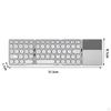 Wireless Keyboard Foldable Keypad for Laptop Professional or Industrial Use