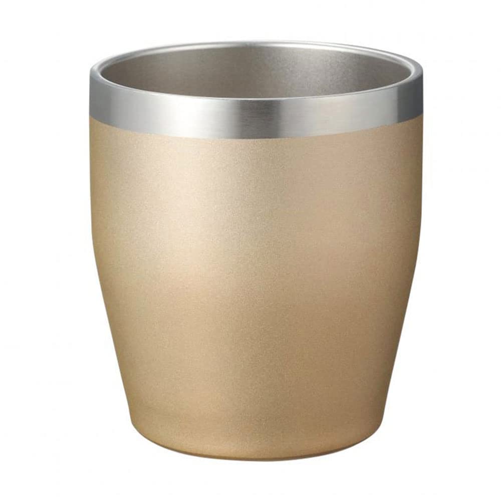 

Soleil Vacuum Insulated Stainless Steel Tumbler, 350ml (Champagne Gold)