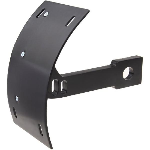 SUNPIE Black Motorcycle Cured Vertical Side Mount Licese Plate Tag Holder Bracket Fits All Sport Bike