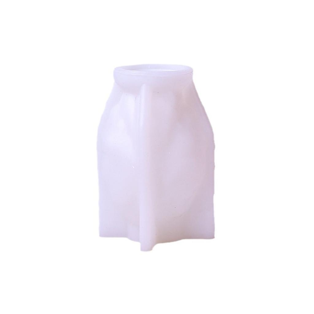 Double Sided Face Candle Mold Western Regions Beauty Silicone Molds Gypsum Concrete Resin Cast Tool Home Decorations