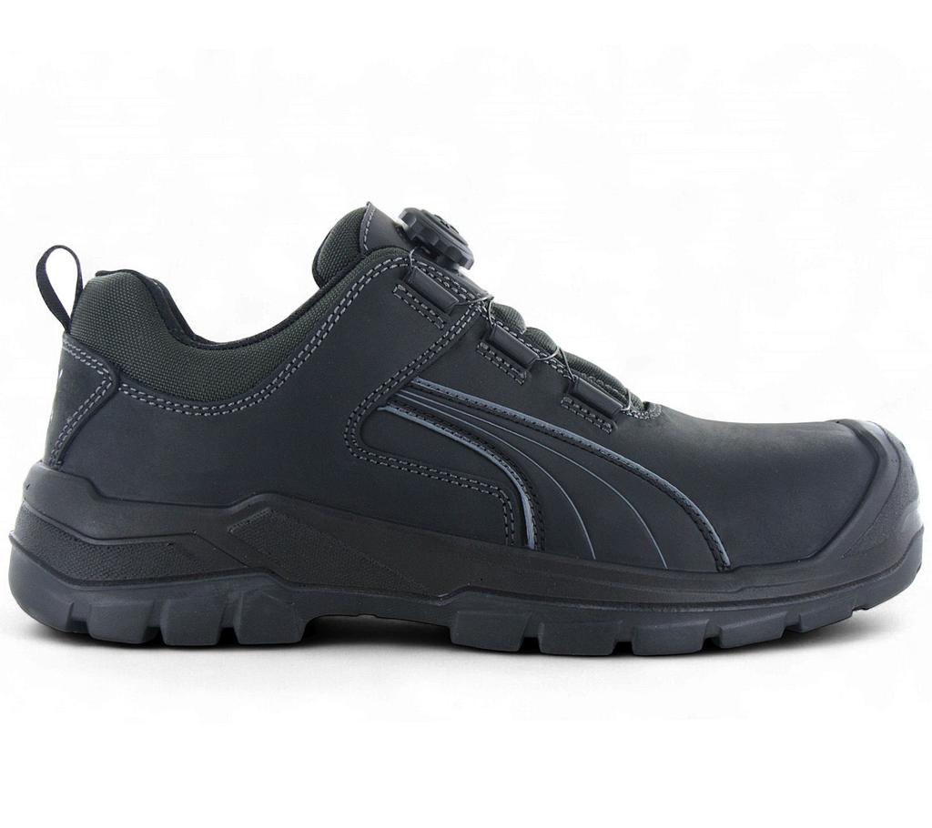 PUMA SAFETY CASCADES DISC LOW - Herren Sicherheitsschuhe S3 Arbeitsschuhe Schwarz 640721 ORIGINAL