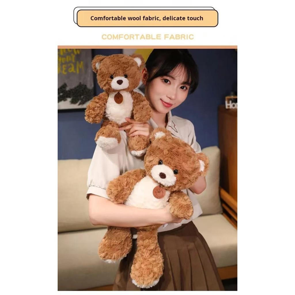 30cm Teddy Bear Doll Simulation Plush Toy Handmade Doll Cartoon Anime Cute Pillow Cushion Home Decoration Children's Birt