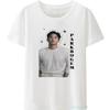 Park Bo Gum Kpop Actor Hot Sale Camiseta Hombre Polyester Material Cheap Short Sleeve Oneck Casual Gothic Popular T Shirt