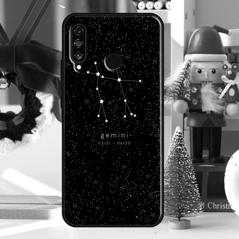 Zodiac Constellation For Honor 50 Pro X7 X8 X9 Case For Huawei P20 P30 P50 P40 Lite P Smart Z 2019 Nova 9 5T