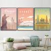 Hd Print Canvas Art Painting Spain Hanoi Holland China Bubai Sydney Vintage Travel Cities Landscape Posters Wall Art Picture