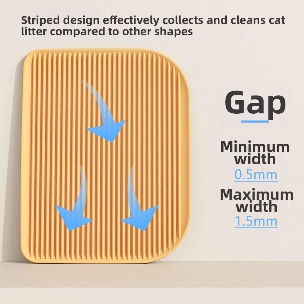 Waterproof Cat Litter Mat Splash-Proof Toilet Mat for Cats Litter Trapper Pad  Training Table