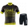 Mens Cycling Jersey Set With Bib Shorts Breathable Quick-Dry Performance Wear Road Mountain Bike Riding