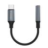 Adapter Przejściówka USB-C - Mini Jack 3.5mm - Czarny