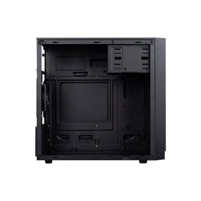 Boîtier Semi-Tour ATX - HIDITEC - Noir - Châssis Tour - 35,5x17x34,5 cm - Compatible ATX