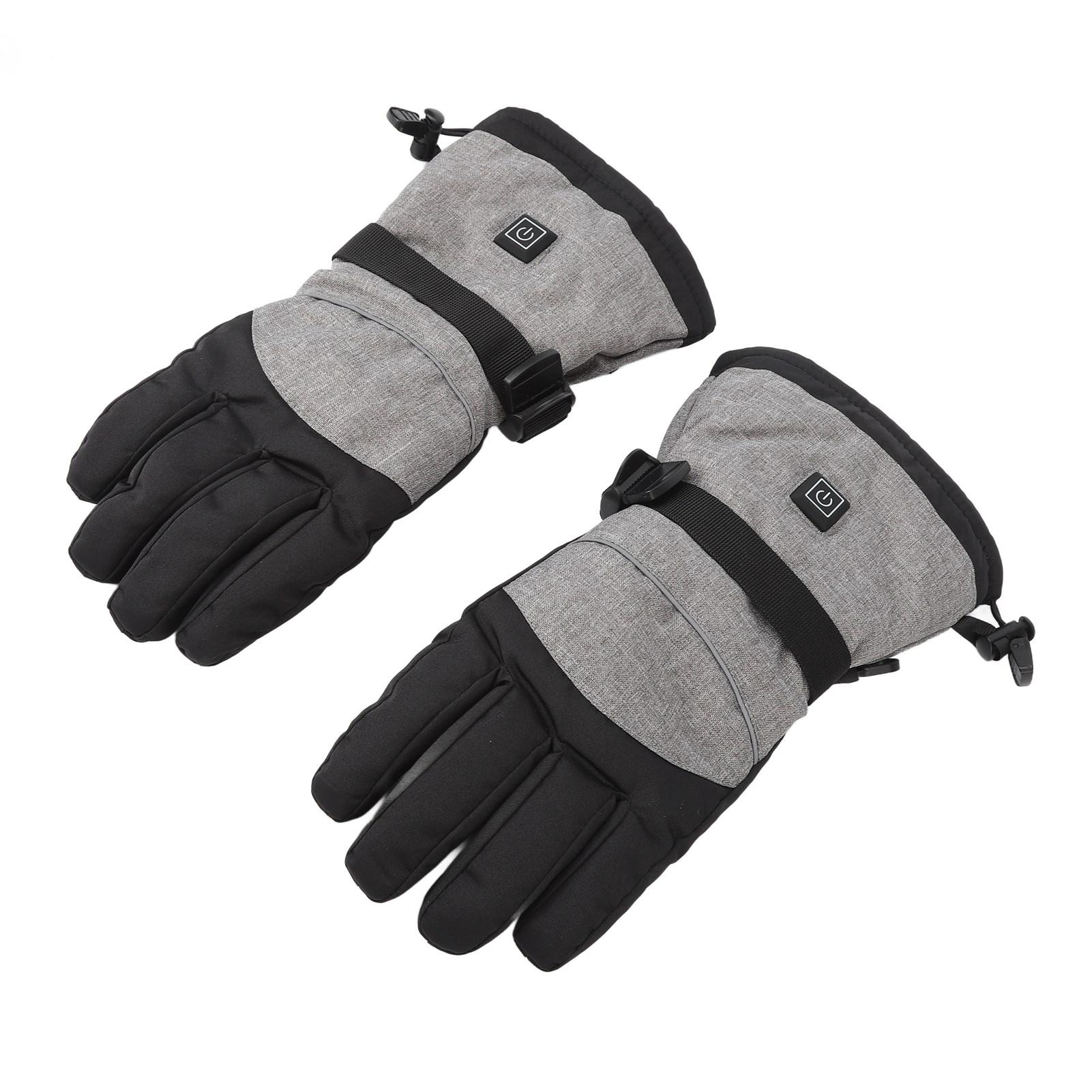 

Перчатки с подогревом, электрические перчатки для мотоциклистов, водонепроницаемые зимние теплые перчатки для работы на открытом воздухе