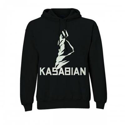 Bluza z kapturem Kasabian Ultra Face dla dorosłych unisex