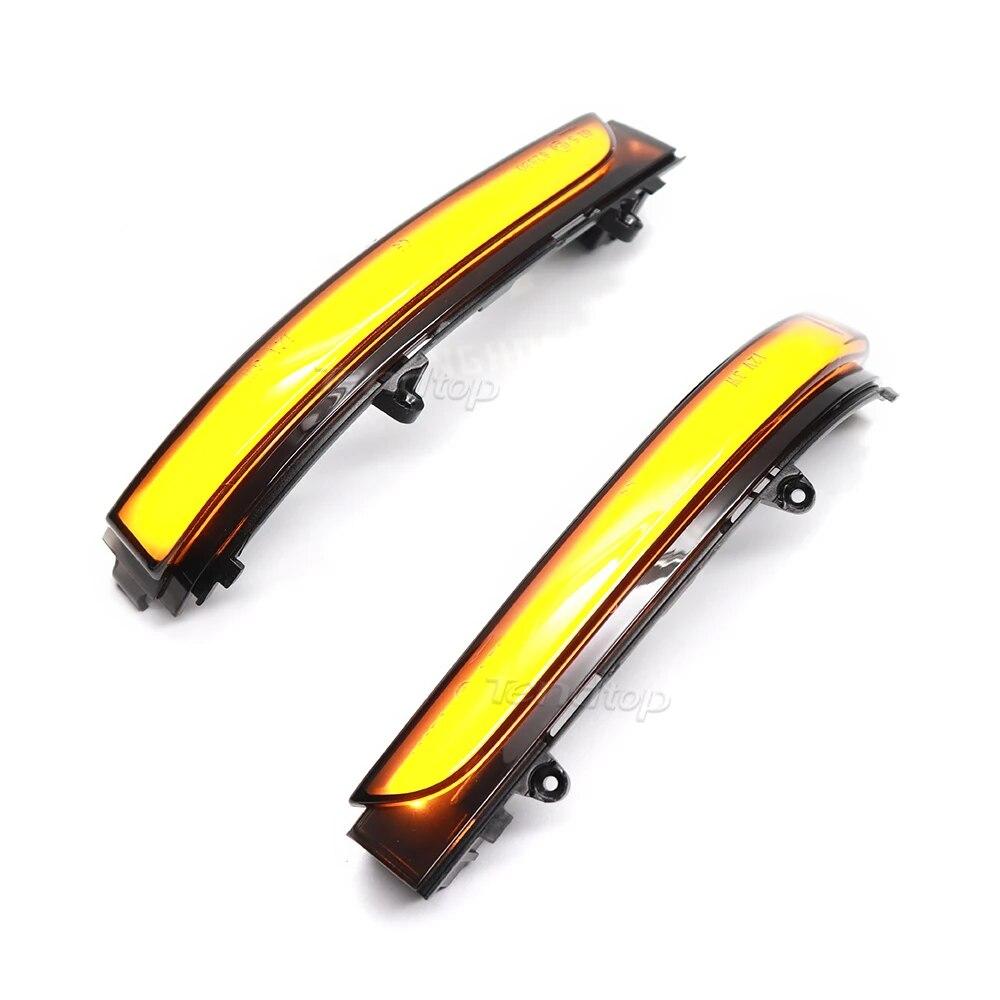 Dynamic Turn Signal Light Arrow Rearview For Volkswagen GOL G6 G7 G8 FOX  POLO Golf 4.5 Vento Voyage Saveiro CrossFox Passat