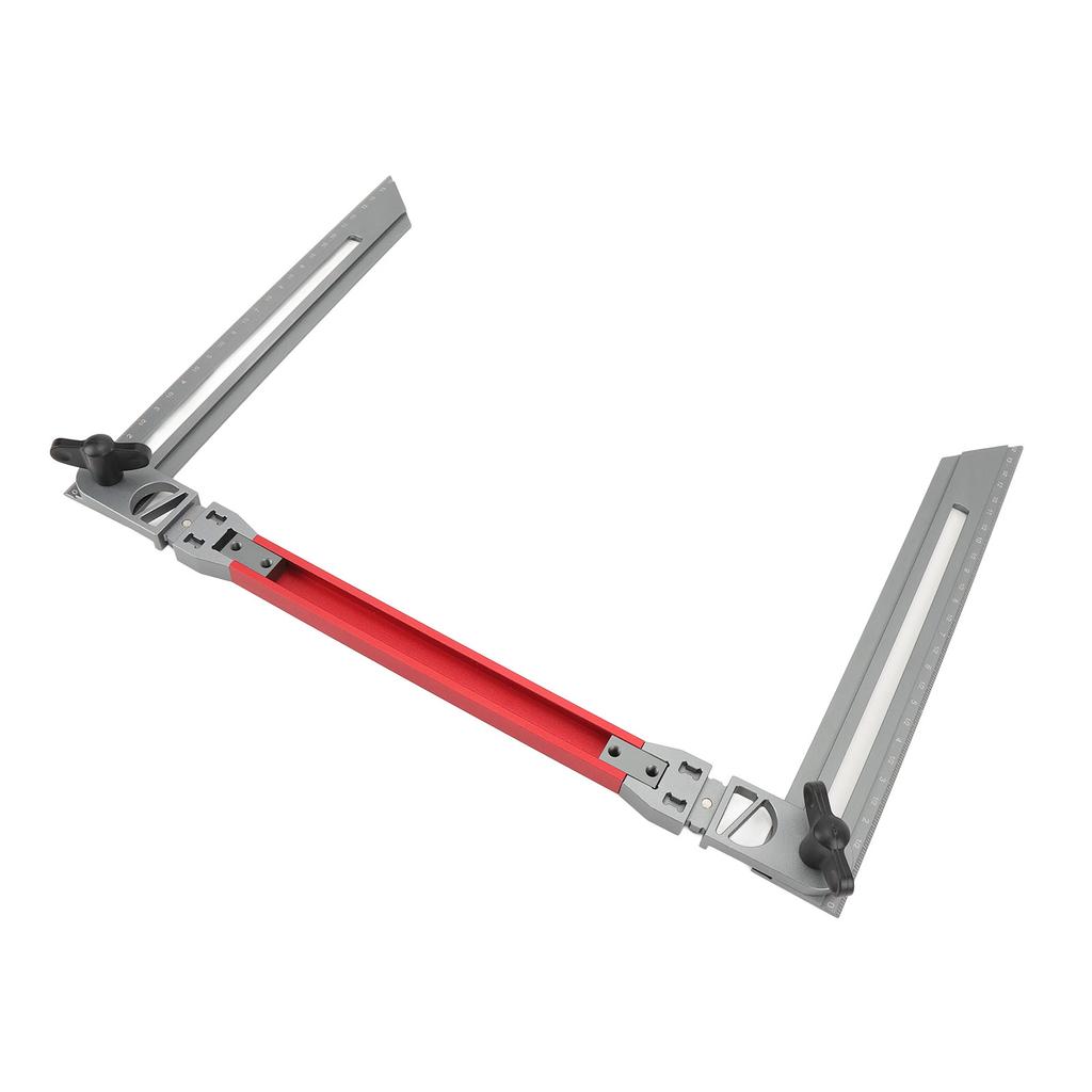 Stair Tread Template Tool Aluminum Alloy Stair Tread Gauge Measuring Tool for Accurately Measuring A