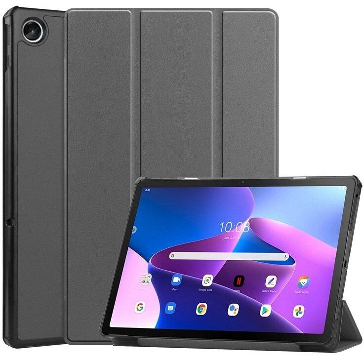 Case for Lenovo Tab M10 Plus 10.6 Gen 3 TB-125F TB-128F, Smartcase, Gray