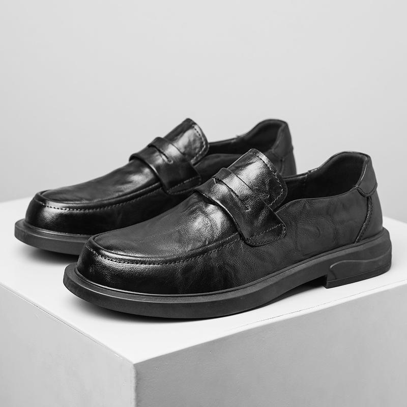 

Мужская повседневная обувь, осенние кожаные лоферы, офисные туфли для мужчин, мокасины для вождения, удобные модные туфли для вечеринок, мужские 44