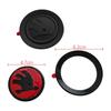 WMZW4 ABS Car Interior Steering Wheel Badge Emblem for Skoda Kodiaq Kamiq Karoq Superb Octavia Rapid Rapid Fabia Logo Auto Accessories