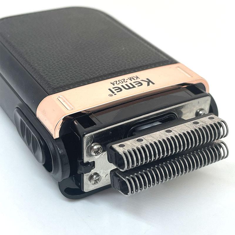 1Set Beard Shaving Parts Razor Blade Shaver Head For Mens Electric Shaver KM-2024 Razor Mesh Blade Net Original Replacement
