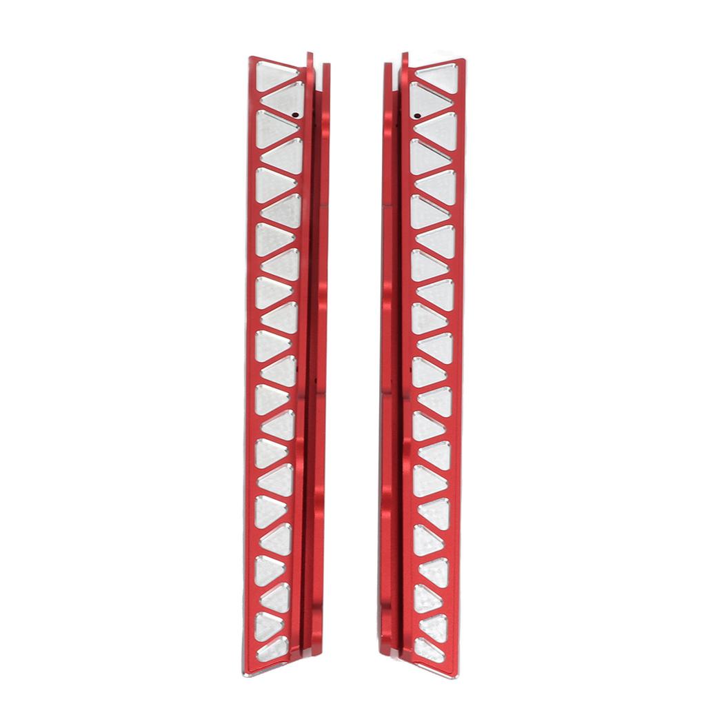 RC Car Rock Sliders High Simulation Aluminium Alloy Professional Metal Side Pedal Step for   SCX6 1Celsius6   10.4in