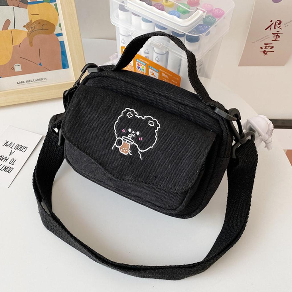 Japanese Harajuku Ita Bag for Women Canvas Itabag High School Girls Uniform JK Crossbody Shoulder Bag