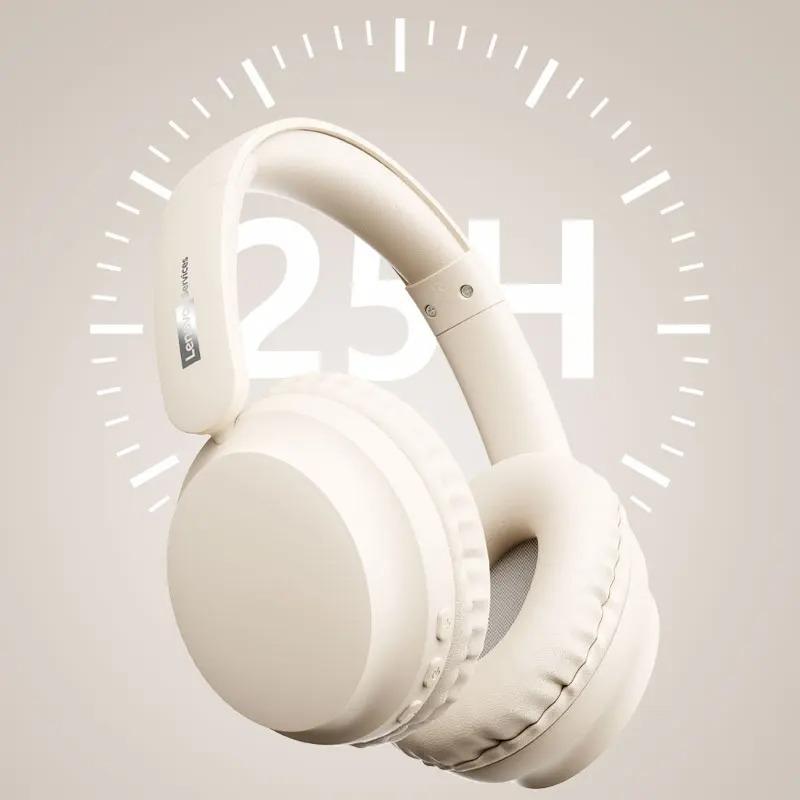 Original Lenovo LS108 Bluetooth 6.0 Headphones Wireless Gaming Sports Headset Stereo Surround Sound ENC Noise Cancelling Long Battery Life