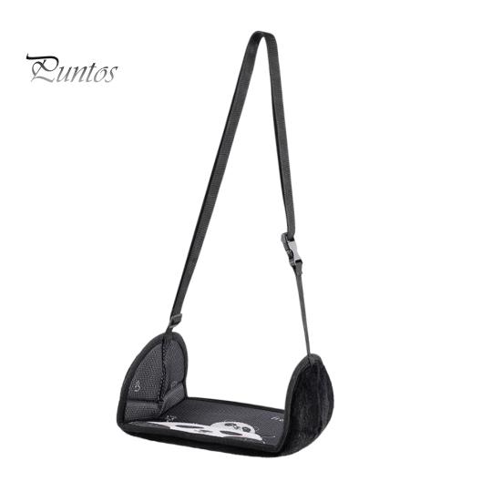 

Гамак для ног в виде самолета с рисунком из мультфильма Эргономичный дизайн Регулируемая простая установка Подставка для ног Гамак для путешествий Необходимые принадлежности Panda